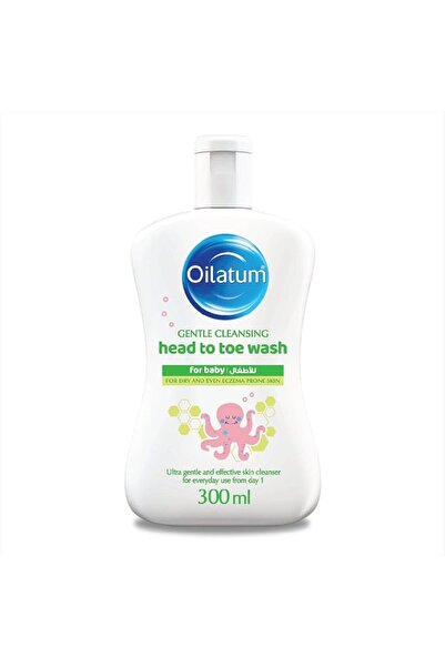 Oilatum Gentle Bath Wash 300 ml 2 In 1 Hair And Body Wash For Children Prone ...