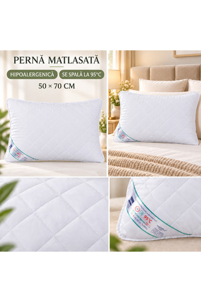 Queenscharm Perna hypoalergenica 50×70