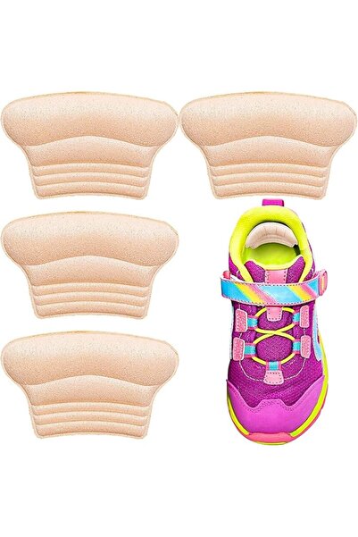 ChicAbode Kids Heel Grips 4 Pieces Self-Adhesive Heel Cushion Add Volume to T...