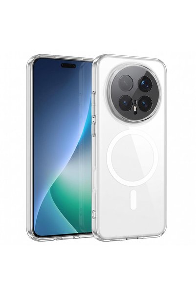 Microsonic حافظة متوافقة مع هاتف Honor Magic 8 Pro 5G MagSafe شفافة ولا تتغير...