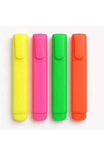 fitto Textsurfer Classic Highlighter Pen Set – Fast-Drying, Long-Lasting Rain...