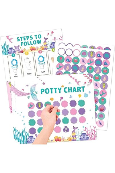 GENERAL Potty Training Stickers Bolivia,10 Sheets Potty Training Chart with 2...