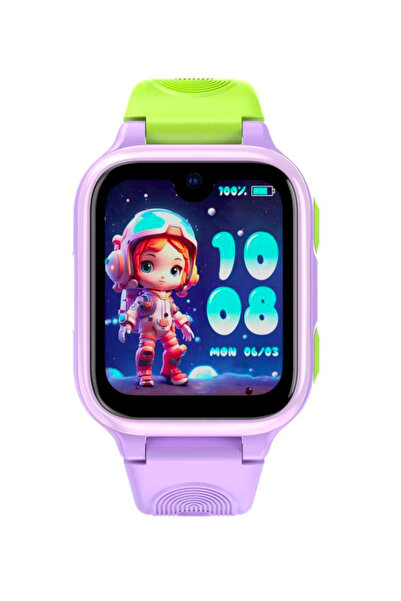 Lagenio Smartwatch pentru copii K9, 40mm, Mov, K9-PUR -