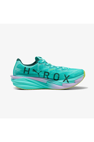 Puma X Hyrox Deviate Nitro Elite 4 Men's Green Running Shoes