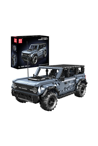 mouldking 15085 Bronco Raptor 828 Parça Pull Back Off-Road Araç Yapı Blok Seti