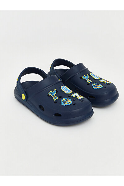 LC Waikiki Two Mt Shop Quality Lcw Steps Navy Blue Boys' Sabo Slippers