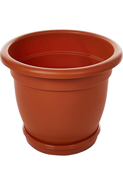 Cosmoplast 20" Round Flowerpot with Tray