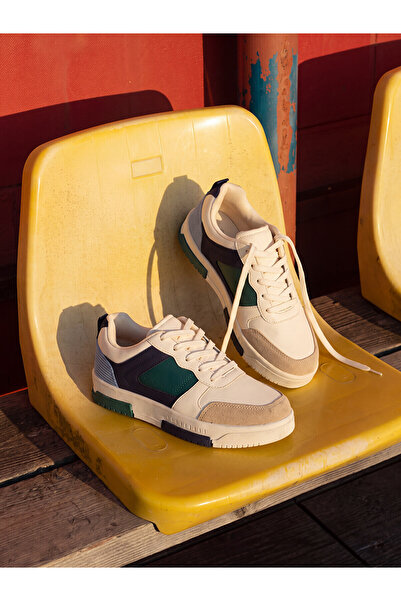 LC Waikiki Two Mt Shop Quality Lcw Steps Ecru Boys' Sneaker