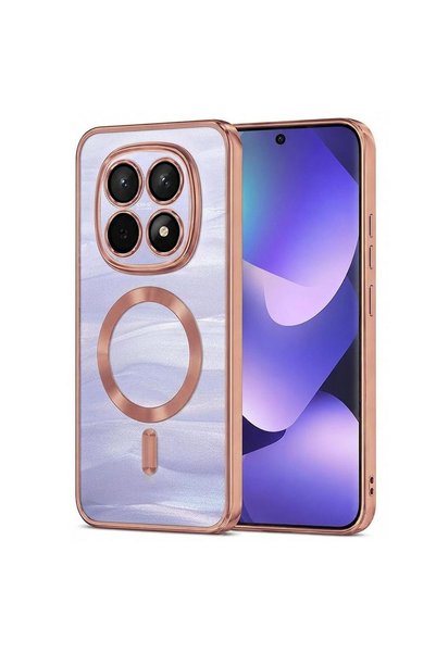 Microsonic Case Compatible with Redmi Note 15 Pro 5g Magsafe Luxury Electropl...
