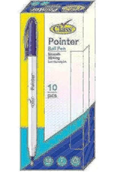Class POINTER - BLUE INK BALL PEN - 10 PC BOX
