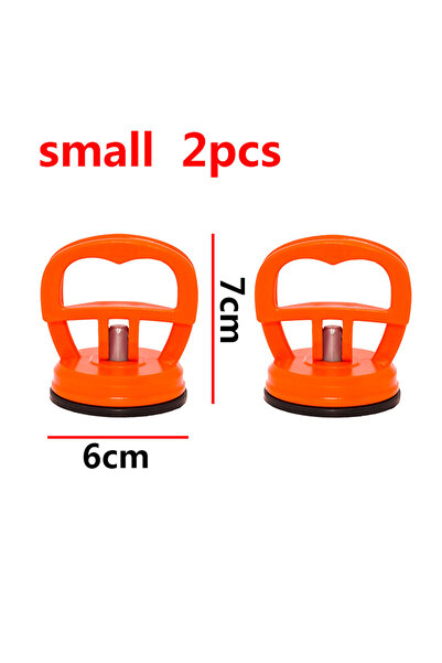 Choice Orange 2pcs 2pcs Heavy Duty Suction Cups- Dent Puller Suction Cup Repa...