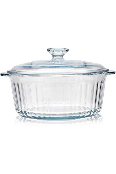JKJ&ZXZ Glass Casserole Clear Pots for Cooking Clear Simmer Pot for Stove Bak...