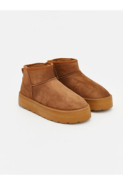 LC Waikiki Lcw Steps Brown Women's Boots with Nevavm Difference