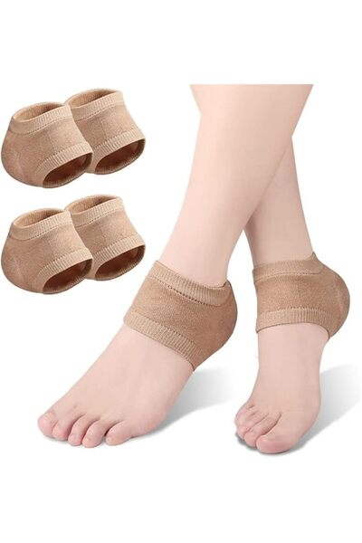 JOYZZZ Heel Socks, Soft Gel Lined Moisturizing Socks for Dry Cracked Feet, Ov...