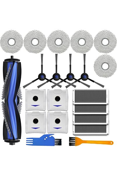 Electropan ملحقات لـ Ecovacs Deebot N30 Omni/N30 Pro Omni، طقم استبدال يشمل ا...