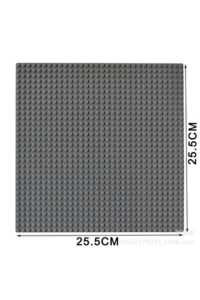 Choice dark grey 32x32 25.5*25.5cm 32x32 Baseplate Classic Building Blocks BA...
