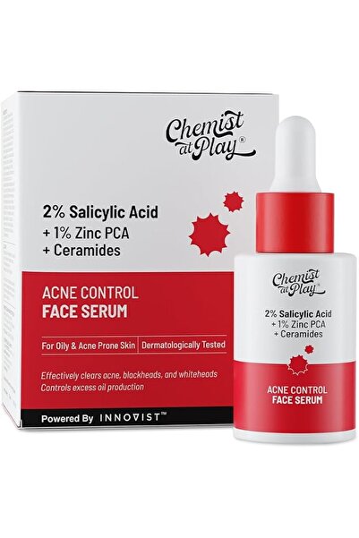 Chemist at Play 2% Salicylic Acid Face Serum | Treats Active Acne | Controls ...