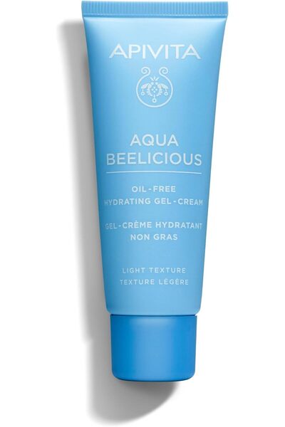 Apivita Aqua Beelicious Face Gel-Cream | Oil-Free Hydrating Gel-Cream with Ho...