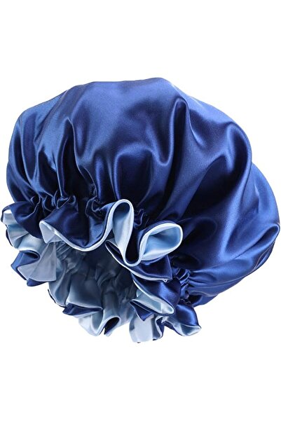 GENERAL Satin Silk Hair Bonnet for Sleeping Women Kid, Double Layer Bonnet fo...