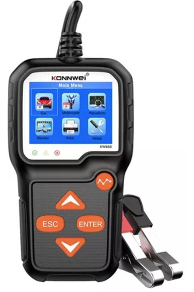 KONNWEİ Tester de baterii kw650