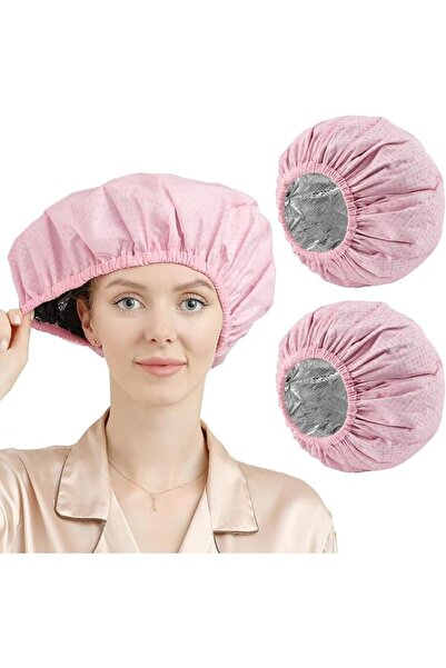Tazweeq 2 Pcs Heat Caps for Deep Conditioning, for Home and Salon Use, Hair D...