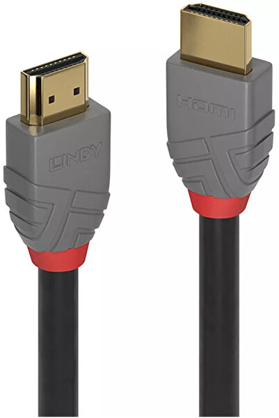 lindybell Cablu video LINDY Anthra HDMI Male - HDMI Male v2.0 1m negru-gri