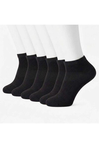 Şerife Hanım Men's Bamboo Booties Socks 6-Pack |   Breathable, Moisture-Wicki...