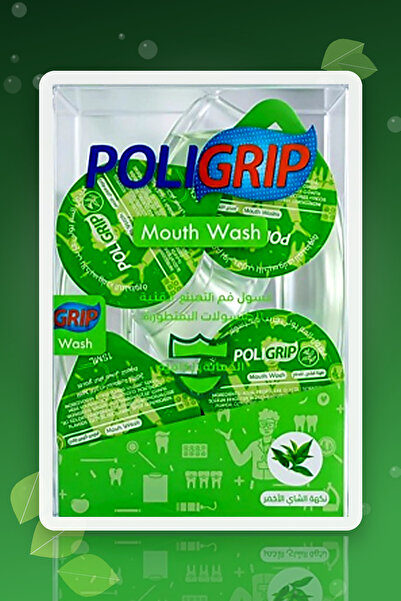 POLIGRIP Polygrip Mouthwash Tea Capsules