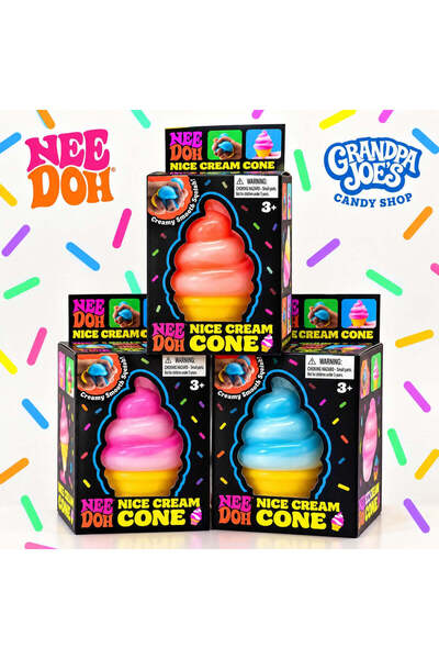 Needoh IceCream Cone - Sensory Squeeze Toy