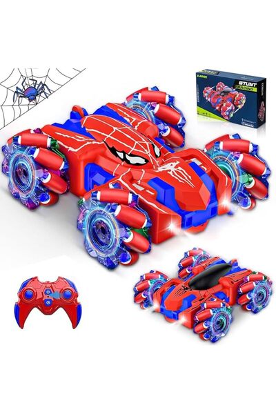 SCIENISH Remote Control Car for 6-12 Year Old Double Sided 360°Rotating 4WD R...