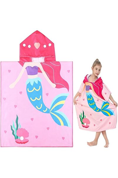 GENERAL Aboto Baby Bath Towel Poncho Microfiber Easy to Put on and Take Off f...