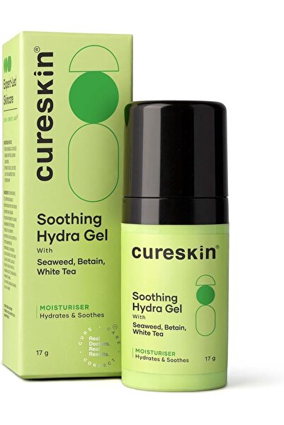 Cureskin Hydration Gel | 99% Pure Aloevera | 50g | For Men & Women | For Dry,...