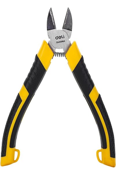 Deli DL0306A Plastic Cutting Nipper, 6-Inch Size