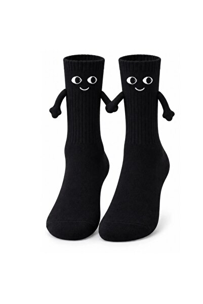 Şerife Hanım Magnetic Hand-In-Hand Unisex Cute Socks 36-44 |   Couple's Gift,...