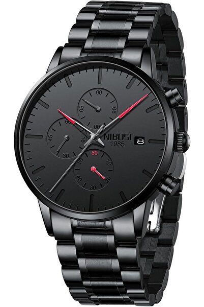 GENERAL Men's Analog Wrist Watch with Black Dial and Minimalist Design, Casua...