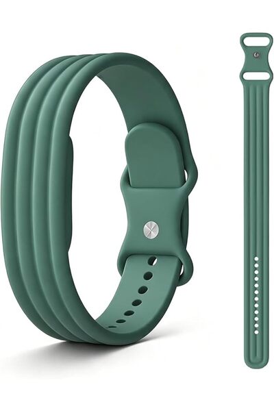 GENERAL حزام سيليكون لـ Fitbit Air، حزام رياضي قابل للتنفس