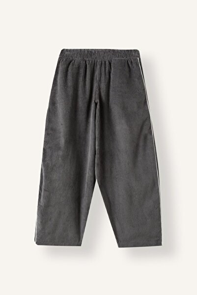 DeFacto Side Stripe Barrel Fit Corduroy Pants Girls H9534A826Au