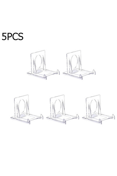 Choice 5pcs 2/5/10/20pc Mini Display Stand Clear Acrylic Display Easels Adjus...