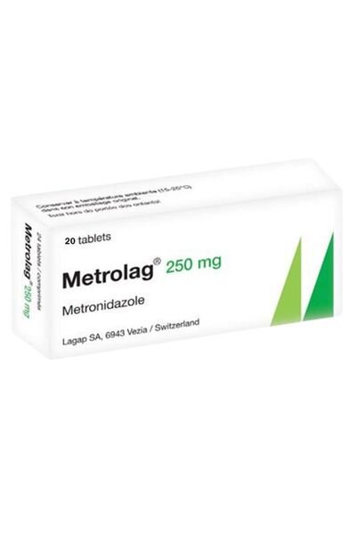 Lagap METROLAG 250MG TAB 20S