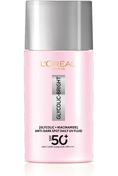 L'Oreal Paris Elvive لوريال باريس جليكوليك برايت يو في فلويد SPF 50+ PA++++ و...