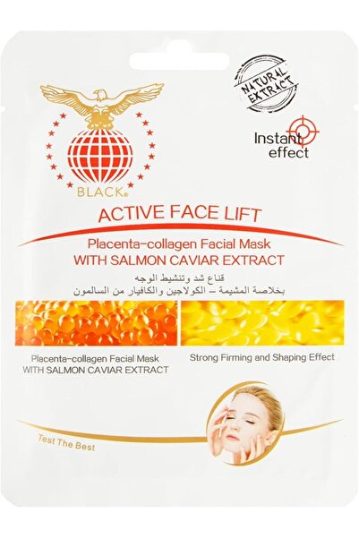 BLACK Collagen with Salmon Caviar Extract Facial Sheet Mask 30 ml