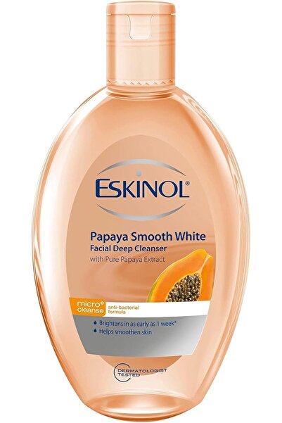 Eskinol منظف الوجه العميق بخلاصة البابايا البيضاء الناعمة، 225 مل