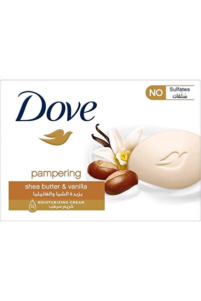 DOVELED DOVE Pampering Beauty Cream Soap Bar, for all skin types, Shea Butter...