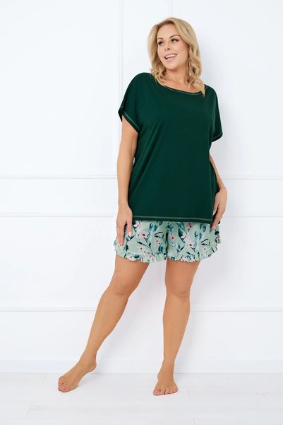 Other Pijama de damă cu mânecă scurtă și pantaloni scurți Florisa XL