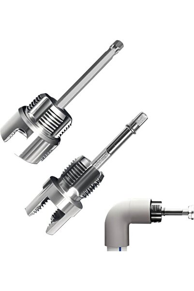 GENERAL Pipe Thread Cutting Tool, 2pcs Integrated Internal & External Pipe Th...