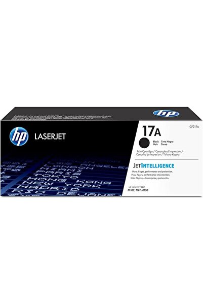 Hpamba Hp Cf217A 17A Original Laserjet Toner Cartridge, Black, Single Pack