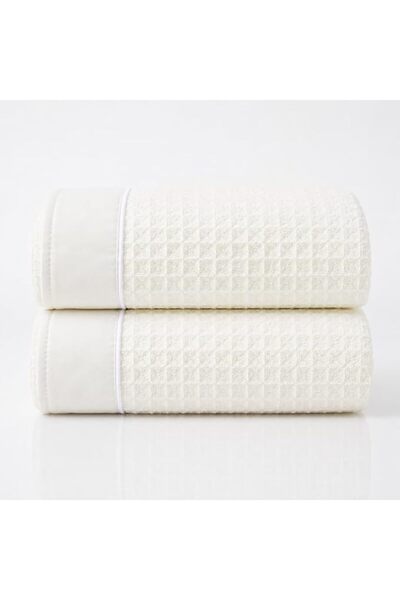D DONETELLA FEEL THE LUXURY DONETELLA Hand Towels (Pack of 2, 50x90 cm) – Mic...