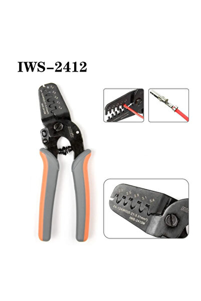 Choice IWS-2412 IWISS IWS-2820M Mini Micro Open Barrel Crimping PlierIWS-2412...