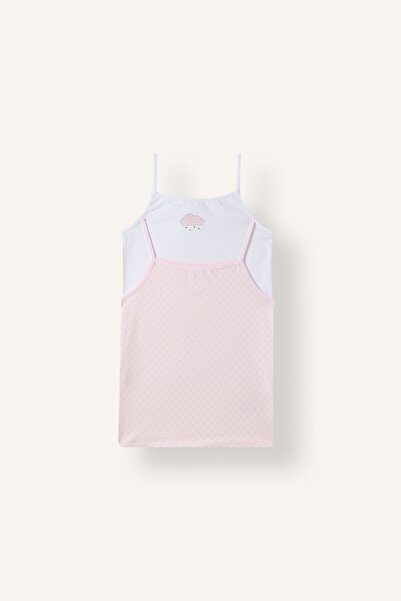 DeFacto 2-Piece Athlete's Undershirt with Rope Straps for Girls I7835A826Au