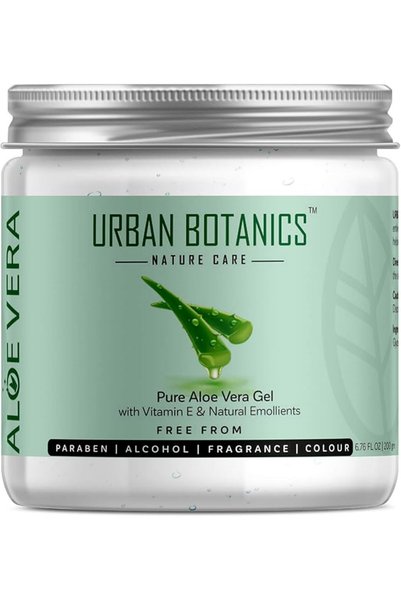UrbanBotanics ®   جل الصبار النقي للبشرة والشعر مع فيتامين E ومواد مرطبة طبيع...